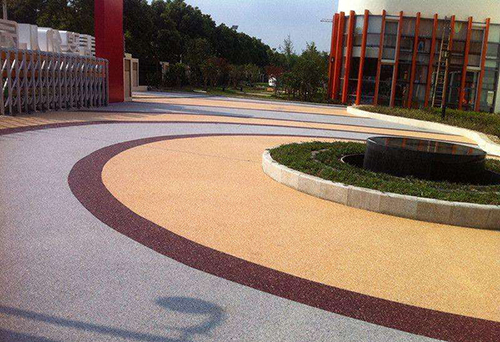 菏泽胶粘石路面施工